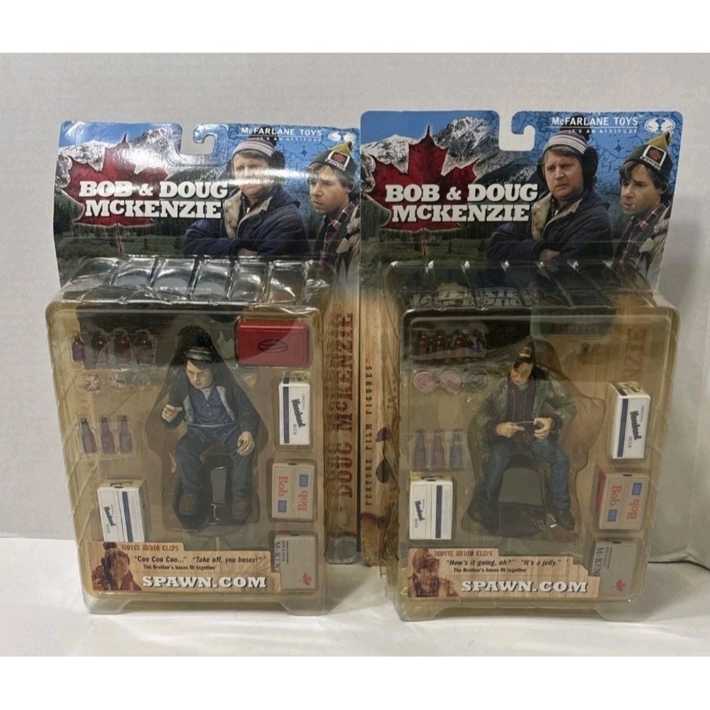 McFarlane Toys Bob and Doug McKenzie Strange Brew (2000)